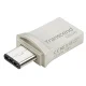 Transcend JetFlash 890S 128GB OTG USB zibatmiņa, USB Type-C / USB 3.1