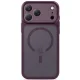 Tech-Protect MagPrime MagSafe CC vāciņš priekš iPhone 18 Pro / 17 Pro, Dark Cherry Matte