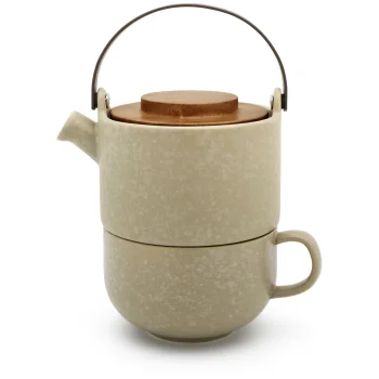 Чайный набор Bredemeijer Tea-for-one Umea 0.5 л 142024, бежевый