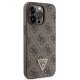 Чехол Guess для iPhone 13 / 13 Pro Crossbody 4G Metal Logo, коричневый