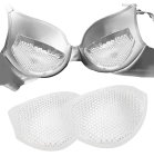 Silikona push up ieliktņi krūšturim, atkārtoti lietojami, caurspīdīgi