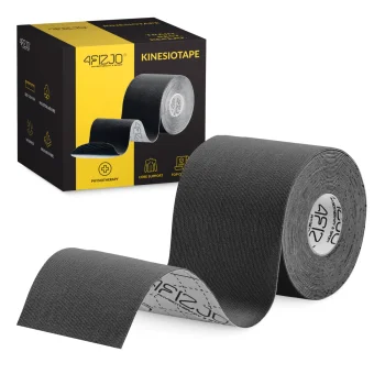 4Fizjo Kinesiotaping teips 7.5 cm x 5 m, melns