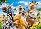CASTORLAND Jigsaw Puzzle "African Selfie" for Children, 260 pieces