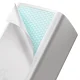 Baseus GaN2 Lite Wall Travel Charger Adapter USB / USB Type C 65W, White