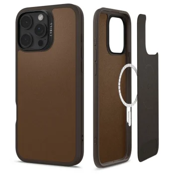 Spigen Cyrill Kajuk Mag iPhone 16 Pro Max vāciņš - brūns | Case Brown