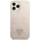 Guess 4G Triangle Logo Cardslot vāciņš iPhone 13 / 13 Pro - Rozā
