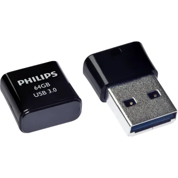 USB-флешка Philips Pico Edition 64 ГБ USB 3.0, черная