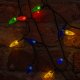 LED String Lights Pine Cone 100 LED 26ft Forever Light CLF-13, multicolor