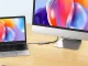 Адаптер USB-C на HDMI 4K 60Hz, 18 см, серебристый/черный