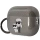 Karl Lagerfeld AirPods Pro 2 Case KLAP2HNKCTGK Black Glitter NFT Karl&Choupette