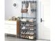 Metāla 5-līmeņu Pakaramais Apģērbiem, Apaviem, Somām | 5-Level Metal Rack Hanger