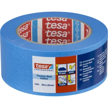 Малярная лента Tesa 4440 Professional для наружных работ 50 мм x 50 м, синяя