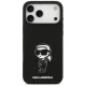Karl Lagerfeld MagSafe vāciņš Apple iPhone 17 Pro Max, Melns