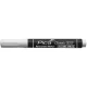 Pastāvīgais marķieris Pica INSTANT 522, 1-4 mm, apaļš uzgalis, balts