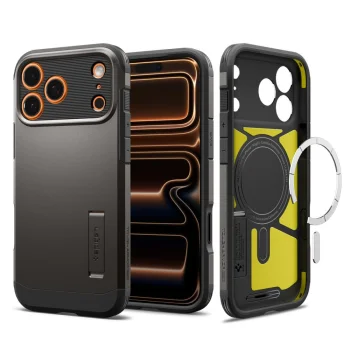 Spigen Tough Armor "T" Mag vāciņš Apple iPhone 17 Pro, Gunmetal