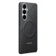 Samsung vāciņš Carbon Magnet priekš Samsung Galaxy S26+ ar MagSafe, pelēks
