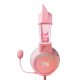 Spēļu austiņas ONIKUMA X15Pro Pink Cat\\\'s Ears | Gaming headphones