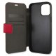 Apple iPhone 12 Pro Max 6.7\" US Polo Embroidery Collection Book Case Cover (USFLBKP12LPUGFLRE), Red | Telefona...