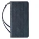 Чехол-книжка для iPhone 13 Pro Max Magnet Strap Case с подставкой, синий