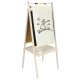 Children\'s Double-sided Magnetic Wooden Drawing Board with Accessories, 40x45x100 cm