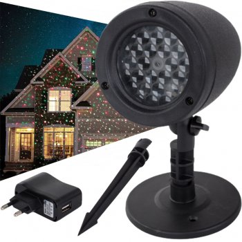 Dārza Iekštelpu LED Projektors Lāzera Lampa Disko Gaismas Prožektors, USB | Outdoor Indoor Projector Laser Disco...