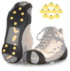 Ice Snow Traction Cleats Crampons Anti-Slip Snow Shoes Cleats for Men Women Hiking, Size 41-46