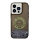 Karl Lagerfeld Liquid Glitter RSG Case for iPhone 14 Pro, Black
