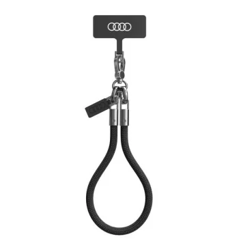 Универсальный ремешок для телефона Audi 28 см x 8 мм, черный
