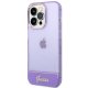 Guess Translucent vāciņš Apple iPhone 14 Pro Max - violets