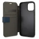 Apple iPhone 12 / 12 Pro 6.1\" US Polo Embroidery Collection Book Case Cover (USFLBKP12MPUGFLNV), Navy