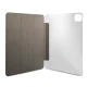 Guess Saffiano atverams vāciņš iPad 12.9\" (2021) planšetdatoram, melns