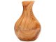 Air Humidifier and Aroma Diffuser with RGB Backlight, USB, Light Brown