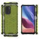 Чехол Honeycomb с TPU бампером для Xiaomi Poco F3 / Redmi K40 / K40 Pro, зеленый