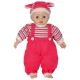 Bērnu Rotaļlieta Lelle Mazulis ar Skaņu 40 cm | Kids Toy Baby Doll Toddler with Sounds