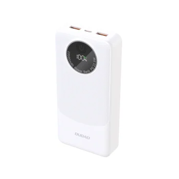 Ārējais akumulators Dudao K12Pro 20000mAh 22.5W Balts