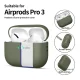 Tech-Protect Silicone silikona maciņš AirPods Pro 3, zaļš
