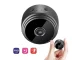 Bezvadu mini WiFi kamera Full HD, melna