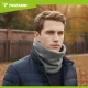 Теплый шарф-снуд Trizand 20674, универсальный размер, серый