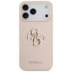Guess Grained Big 4G & Classic Logo Phone Case Cover iPhone 17 Pro Max - Pink