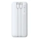 Baseus Lipow 20000mAh 22,5W внешний аккумулятор с двумя встроенными кабелями...