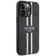 Guess iPhone 13 / 13 Pro Case 4G Printed Stripes MagSafe, Black