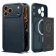 Чехол Spigen Thin Fit Mag для iPhone 17 Pro Max Metal Slate
