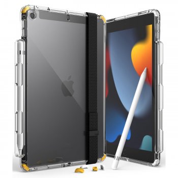 Ringke Fusion Case Cover With Gel Frame For iPad 10.2 '' 2021/2020/2019 Transparent (fps586r67)