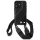 BMW iPhone 16 vāciņš M Edition Carbon Stripe & Strap, melns
