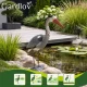 Садовая фигура цапля Gardlov 66см декор для пруда на колышке, серый