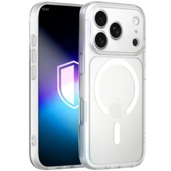 Чехол 3mk Misty MagCase для Apple iPhone 17 Pro, белый