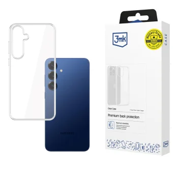 3mk Clear Case Samsung Galaxy S25 FE vāciņš, caurspīdīgs