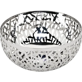 Ваза для фруктов Alessi Cactus MSA04/21, 21 см, сталь, серебристая