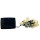 Forever Light SUNARI FLS-125 saules enerģijas LED virtene, 5.5m, zelta