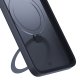 3Mk Protection Smoke Case Mag&Stand vāciņš Apple iPhone 16, Melns